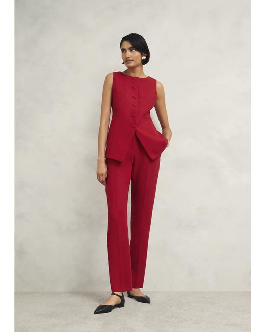 Hobbs Red Nova Trousers