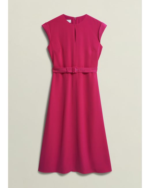 Hobbs Pink Meera Dress