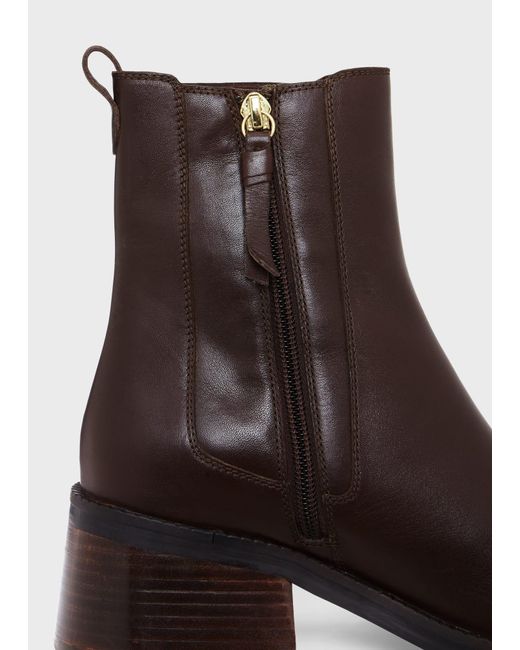 Hobbs Brown Fran Ankle Boots