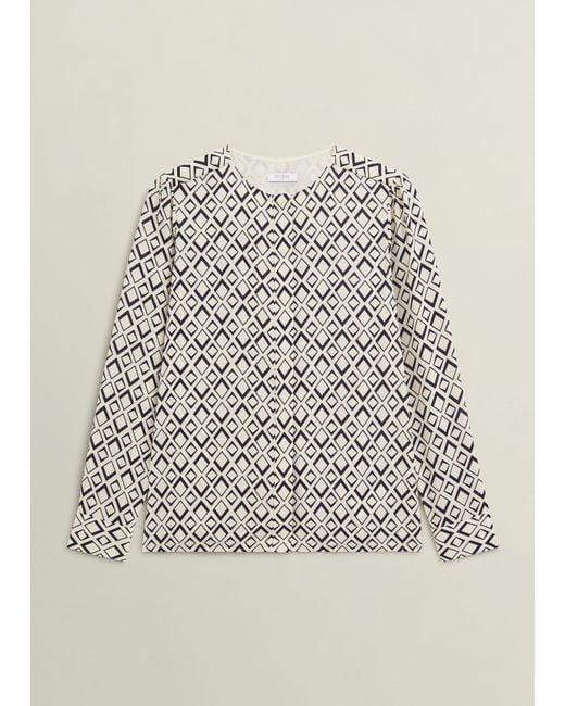 Hobbs Multicolor Ava Blouse