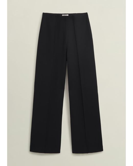 Hobbs Black Prim Trousers