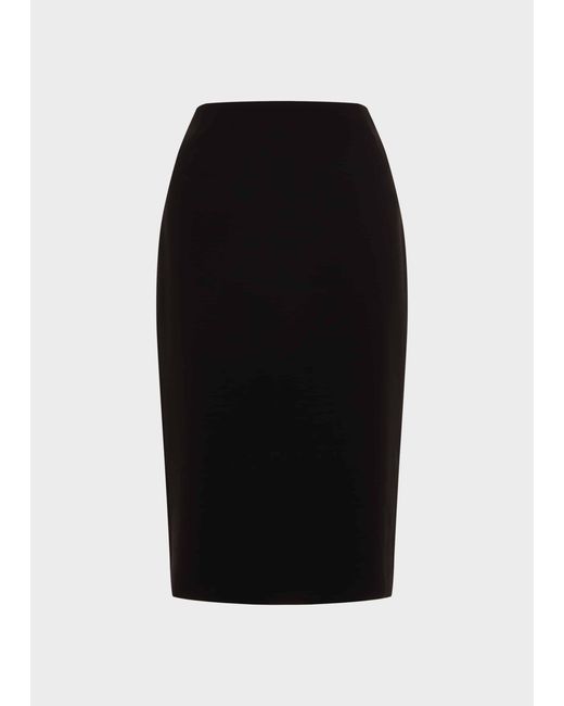 Hobbs White Alva Pencil Skirt