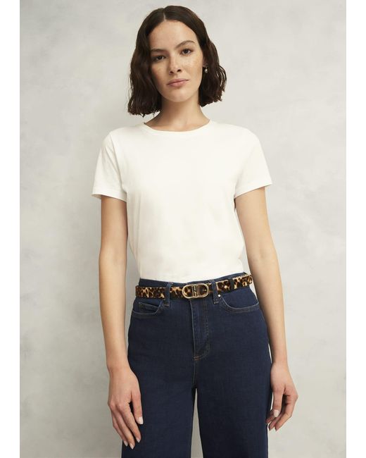 Hobbs Multicolor Kiera Leopard Belt