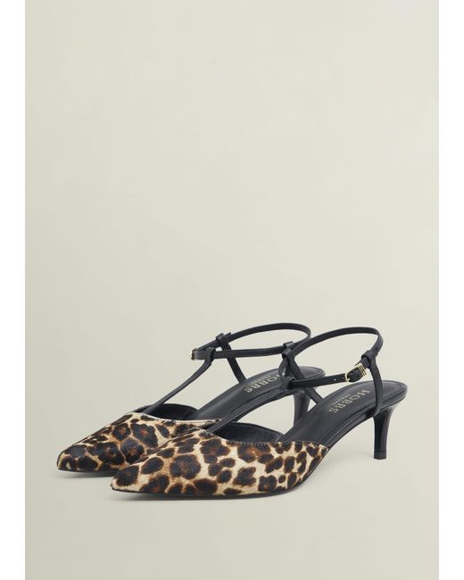 Hobbs Natural Maddison Leopard T Bar Courts