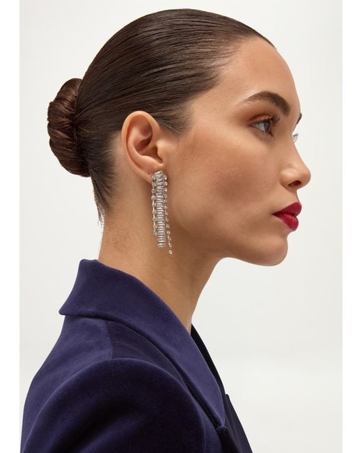 Hobbs White Margaux Earrings