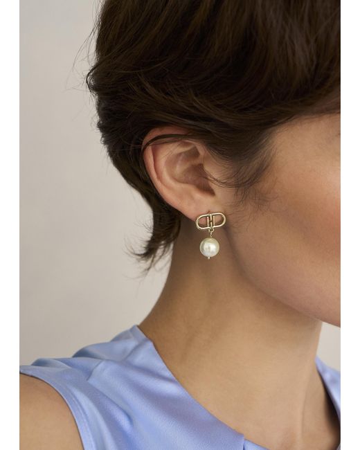 Hobbs Metallic Bette Earrings