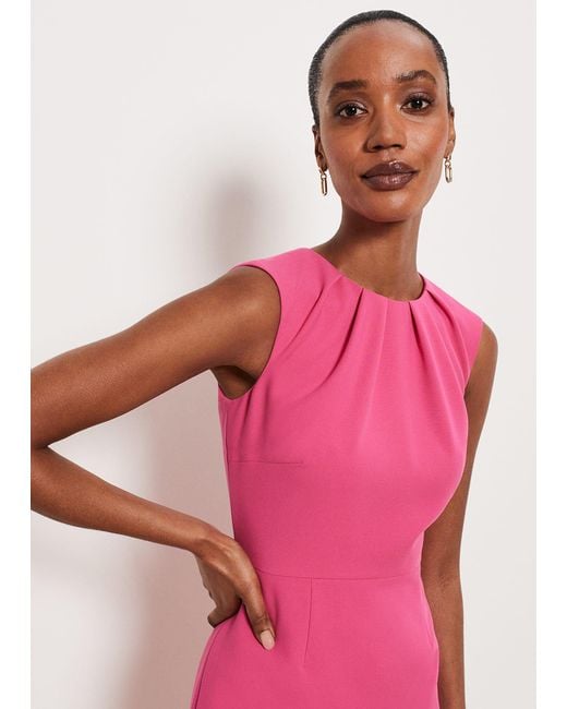 Hobbs pink cheap penny dress