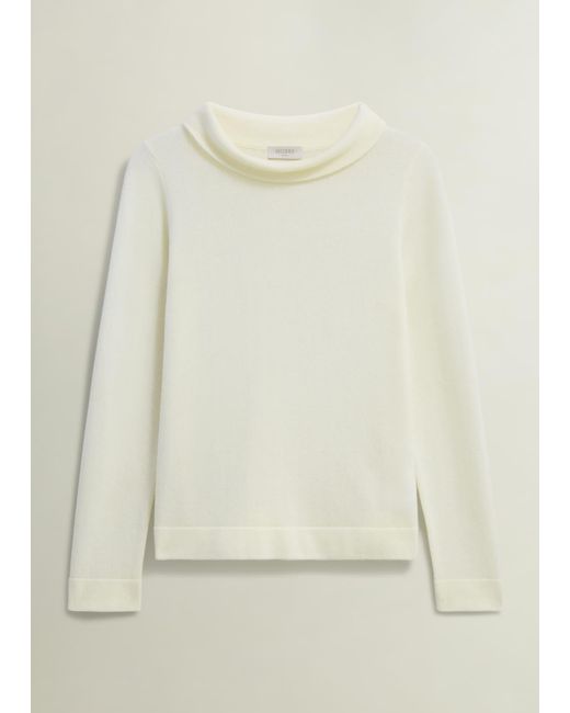 Hobbs Natural Audrey Wool Cashmere Jumper