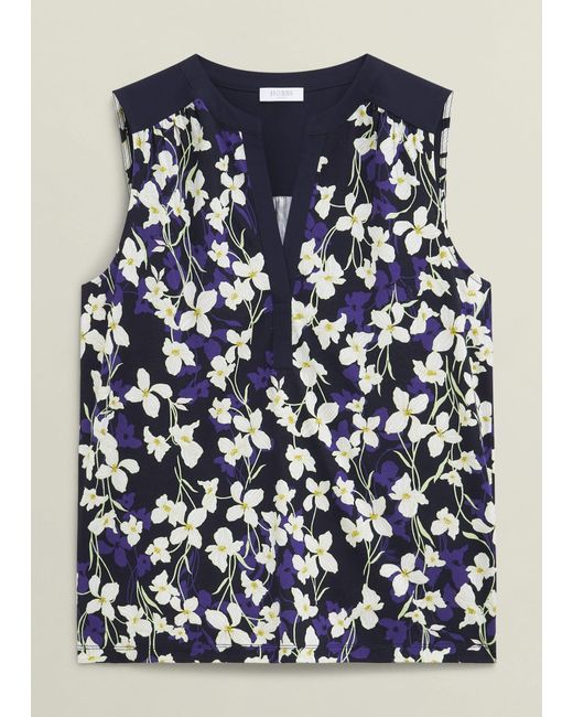 Hobbs Multicolor Nadine Printed Top