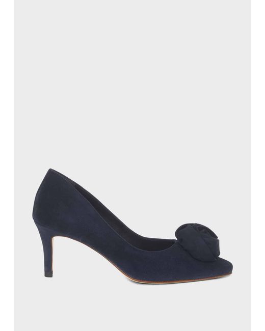 Hobbs Blue Maisie Court Shoes