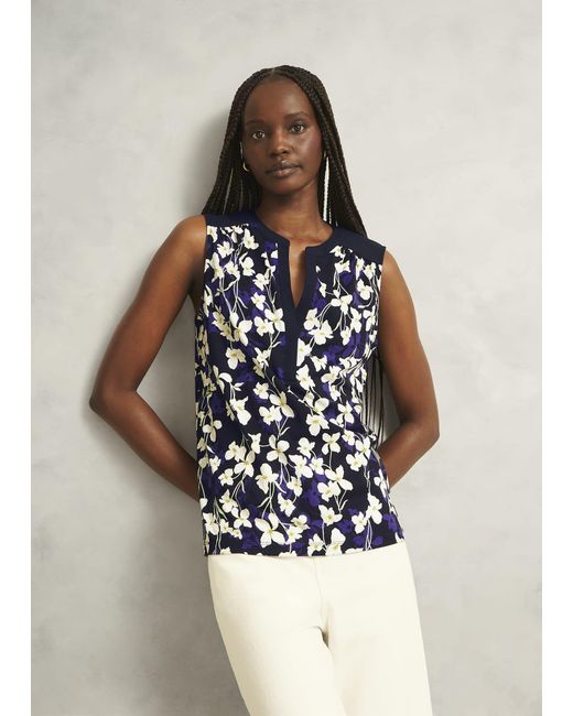 Hobbs Multicolor Nadine Printed Top