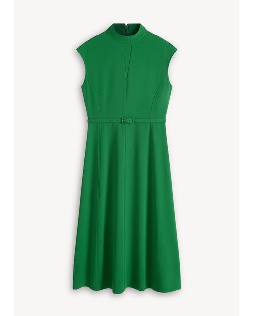 Hobbs Green Petite Mae Fit And Flare Dress