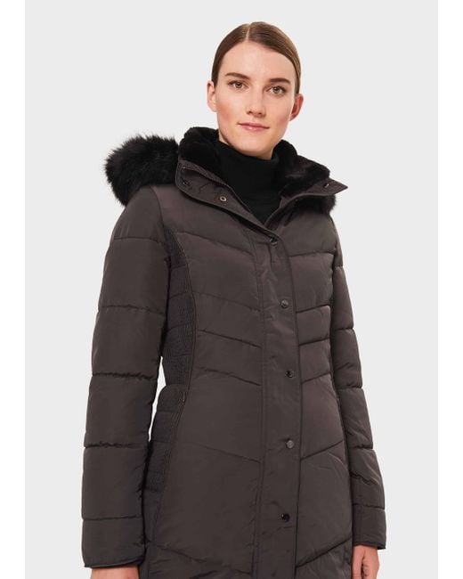 Hobbs lilian best sale puffer coat navy
