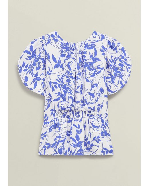 Hobbs Blue Bianca Top