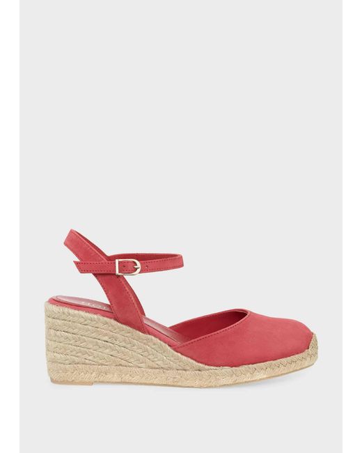 Hobbs Red Elodie Espadrille