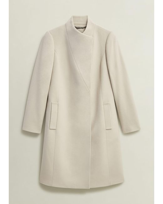 Hobbs Natural Marissa Wool Coat