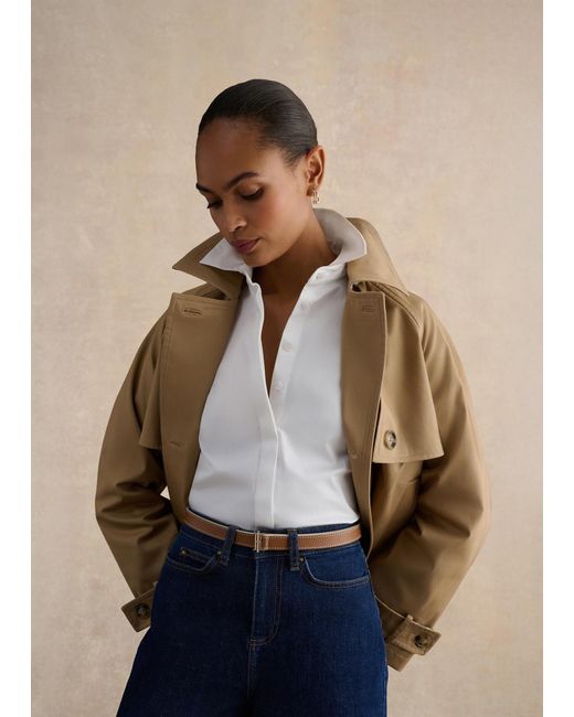 Hobbs Natural Nala Leather Skinny Belt