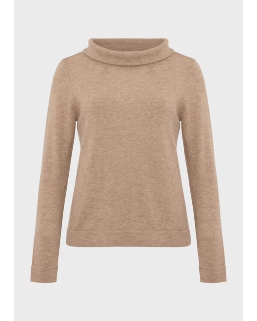 Hobbs Natural Audrey Wool Cashmere Jumper
