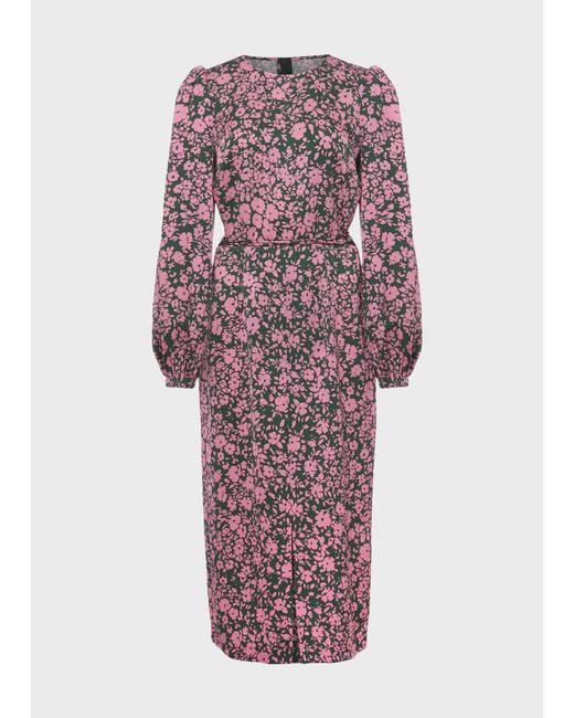 Hobbs Pink Charlton Dress