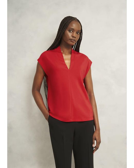 Hobbs Red Katie Top