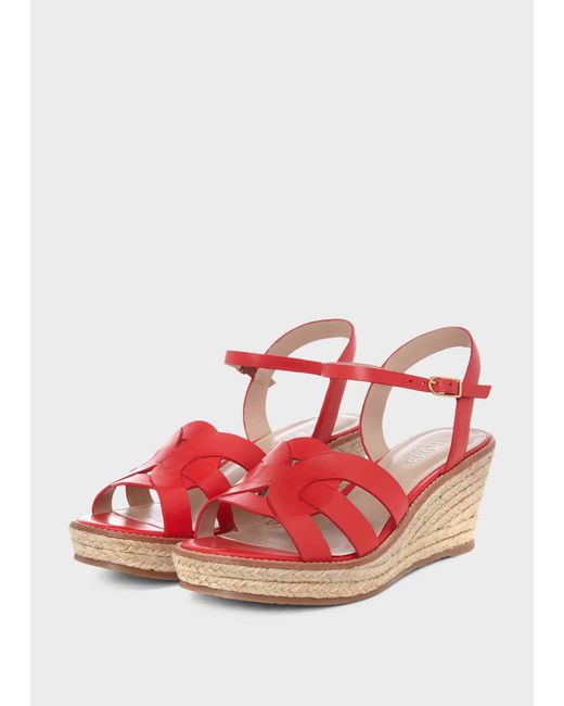 Hobbs Red Grace Espadrille