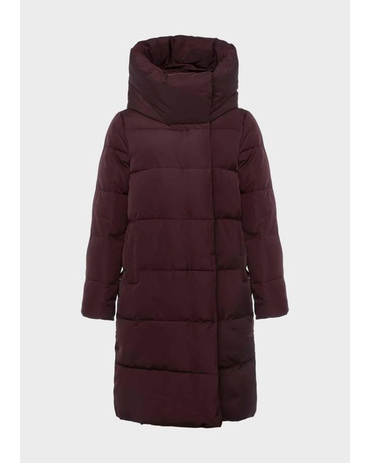 Hobbs Red Petite Heather Puffer
