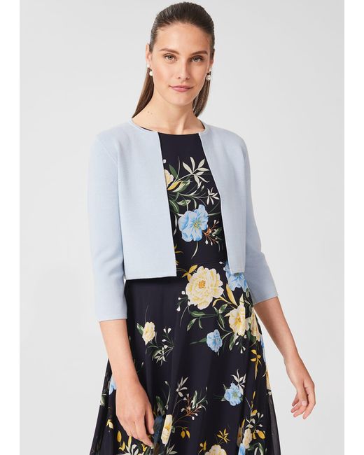 hobbs blue cardigan