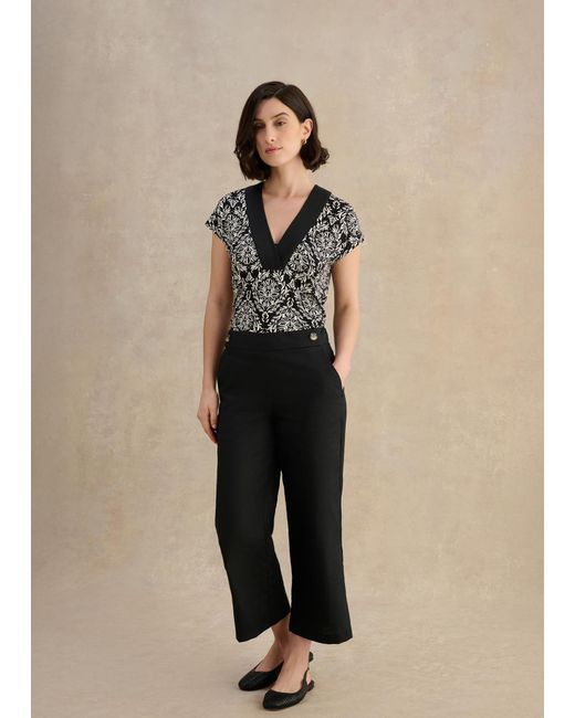 Hobbs Natural Josephine Linen Trousers