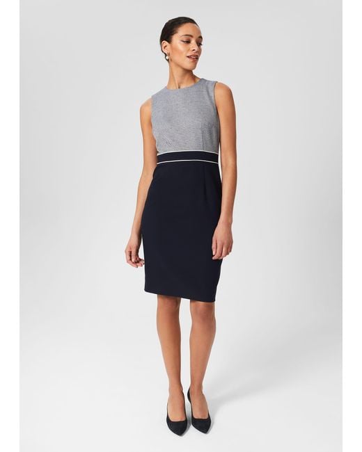 Hobbs Blue Steph Dress