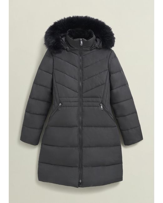 Hobbs Gray Kaia Puffer Coat