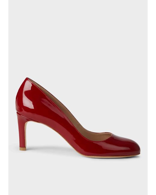 Hobbs Leather Sophia Court in Red - Save 62% - Lyst