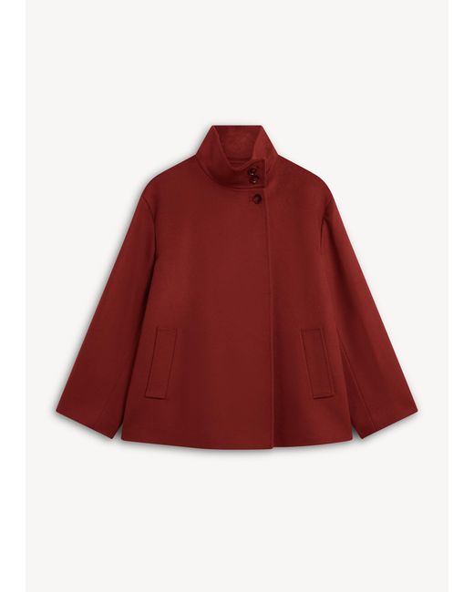 Hobbs Red Remi Wool Jacket
