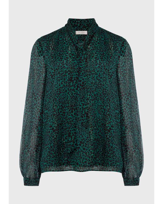 Hobbs Green Sandy Blouse