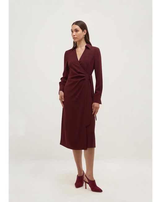 Hobbs Red Arabella Dress