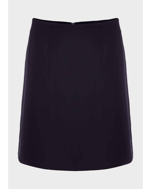 Hobbs White Stevie A Line Skirt