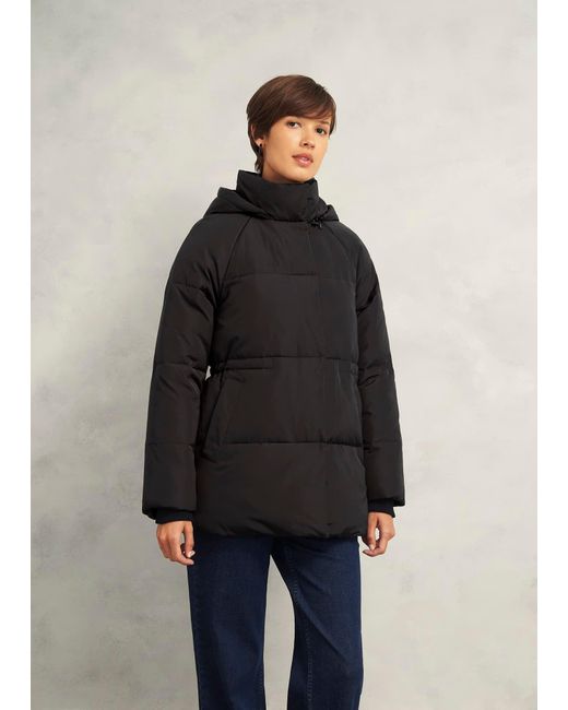 Hobbs Blue Recycled Oversized Puffer Coat