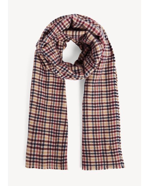 Hobbs Red Katherine Scarf