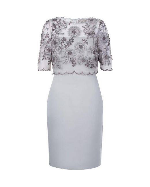 Hobbs 'anna' Shift Dress in Metallic | Lyst Australia