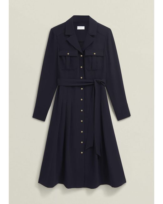 Hobbs Blue Myla Dress