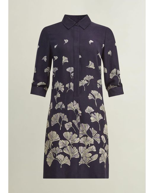 Hobbs Blue Marci Dress