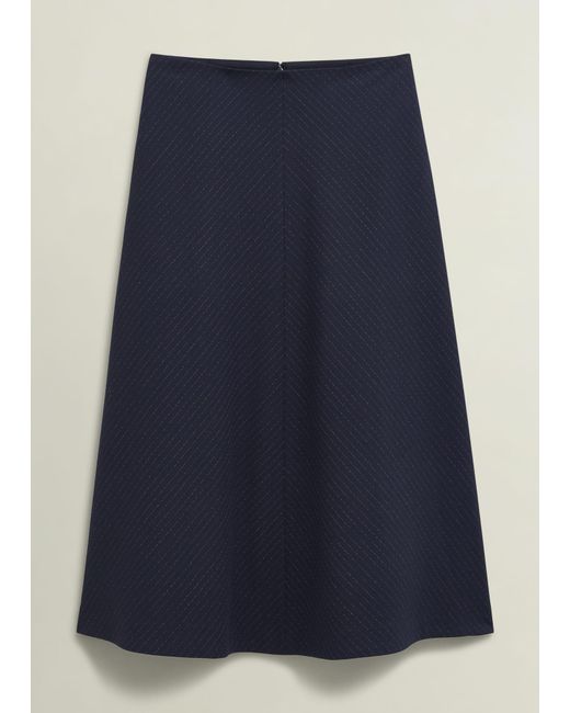 Hobbs Blue Laura Skirt