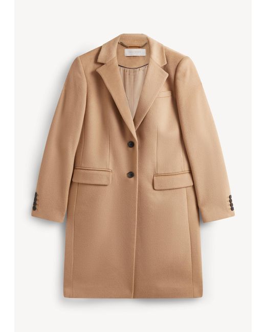 Hobbs Natural Cavendish Wool Coat