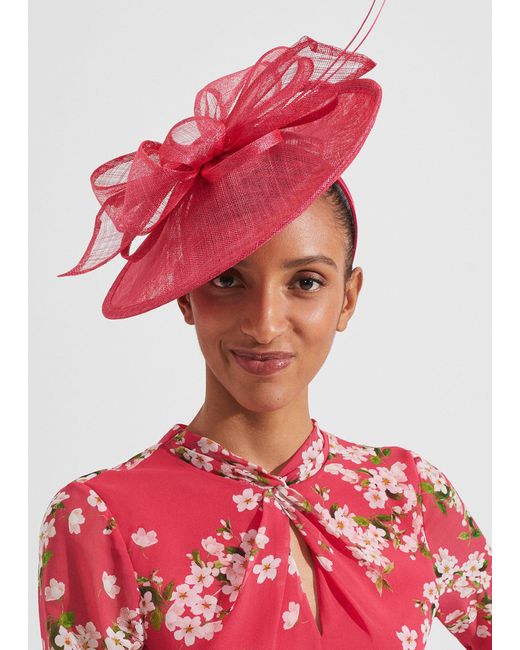 Hobbs Chloe Fascinator in Red Lyst UK