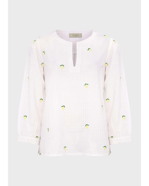 Hobbs White Gerrie Top