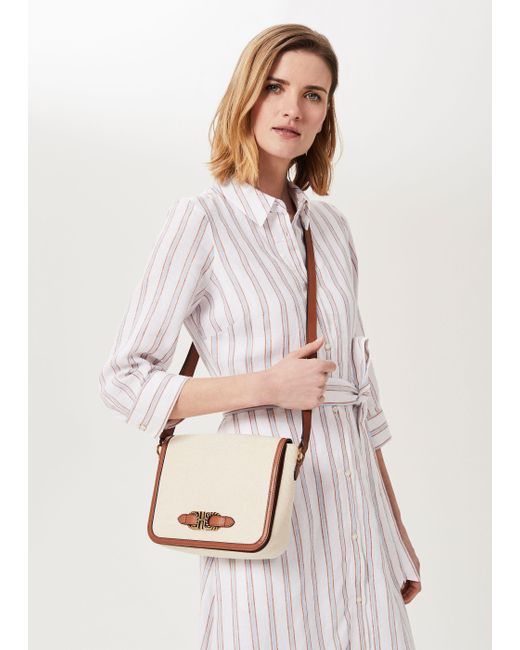 Hobbs Dorset Canvas Crossbody Bag 