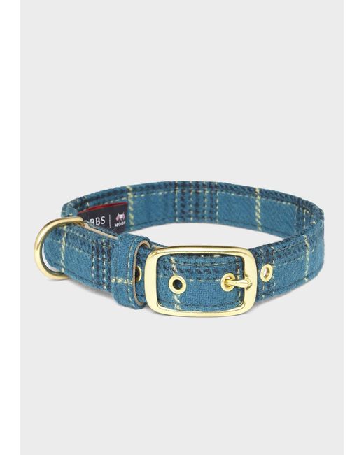 Hobbs Blue Tweed Dog Collar