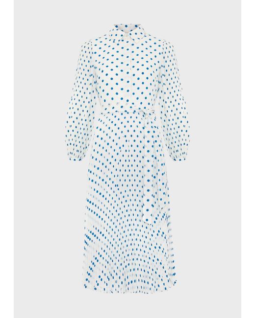 Hobbs White Petite Tallulah Dress