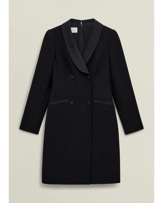 Hobbs Gray Buckingham Dress