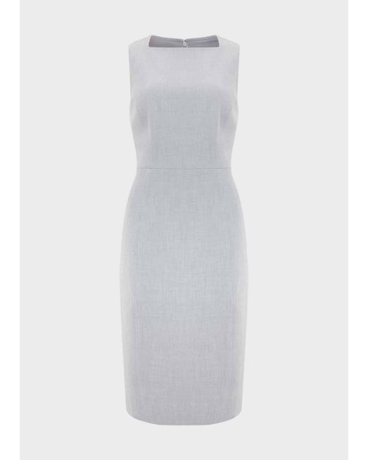 Hobbs White Lauren Dress