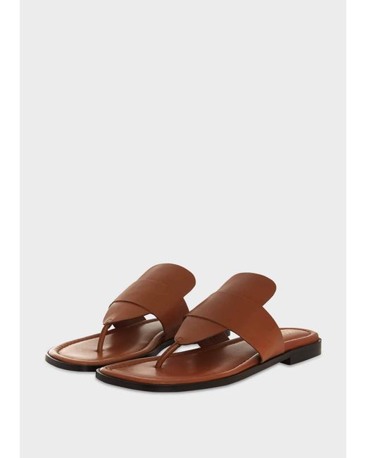 Hobbs Brown Alara Toepost Sandal